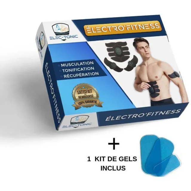 Électro’Fitness électrostimulateur abdos ceinture EMS